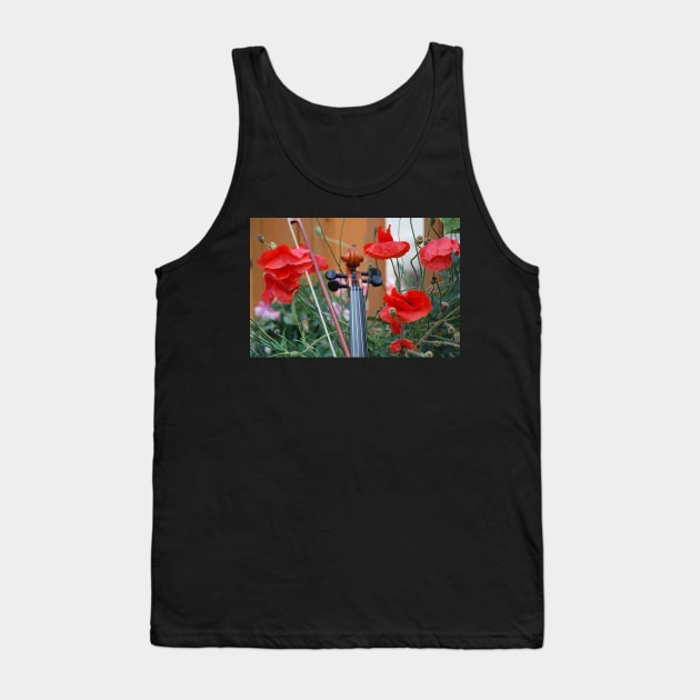 Poppies Tank Top by declancarr